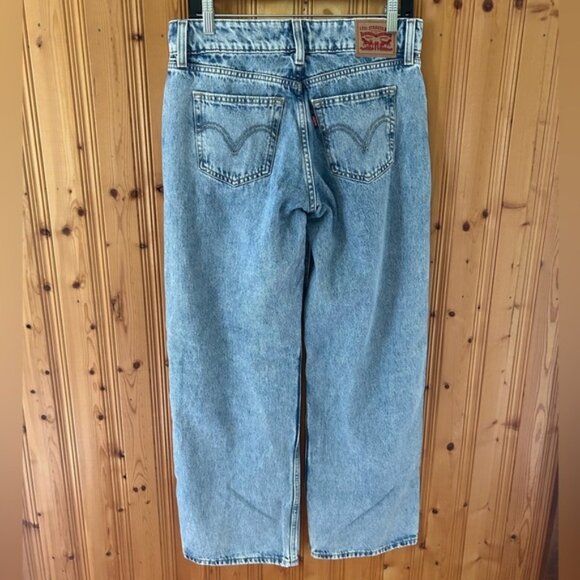 Levi's Superlow Low Rise Relaxed Fit Straight Leg Jeans - Picture 7 of 11